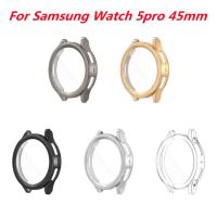 Watch Cover for Samsung Galaxy Watch 5 pro 45mmTPU Matte Case All-Around Protective Bumper Shell for Watch 5Pro Watch Accessori