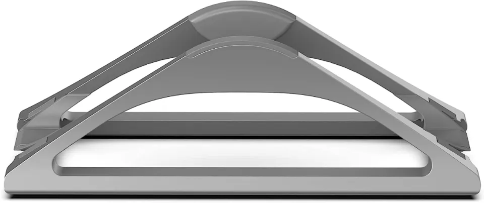HumanCentric Vertical Laptop Stand for Desks (Space Gray) | Adjustable  Holder to Dock Apple MacBook, MacBook Pro, and Other Laptops to Organize  Work 