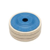 1/3pcs 4 Inch Wool Polishing Pads Buffing Angle Grinder Wheel Felt Polishing Disc Pad Set 100mm