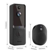 120° Wide Angle Lens Doorbell Human Motion Detection Replacement Two-way Audio