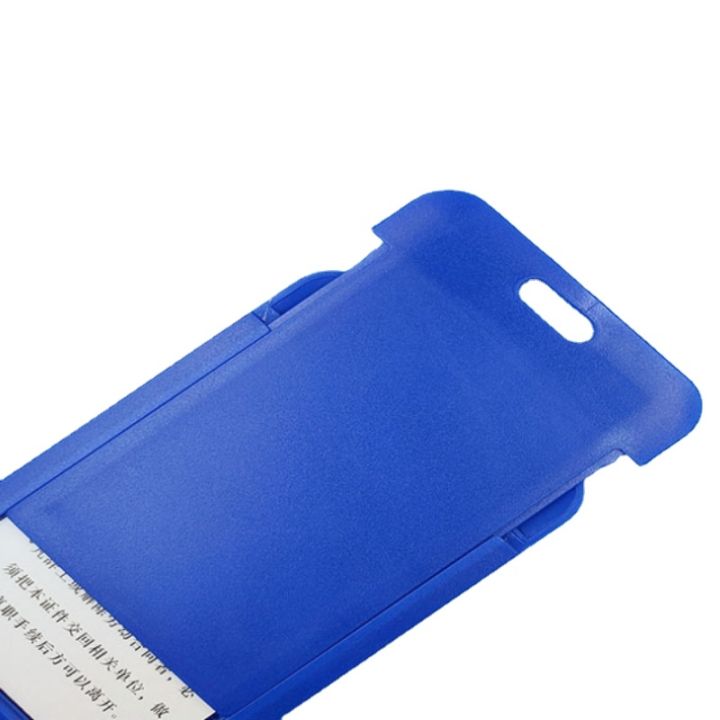 candy-color-plastic-slide-badge-holder-id-tag-single-side-transparent-employee-work-pass-card-case-working-permit-cover-sleeve