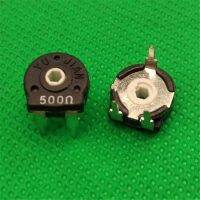 Free shiiping10pcs 100 new PT10-100R 200R 500R PT10-2-M/500R ohm 1K 2K 5K 10K 20K 50K 100K Potentiometer switch