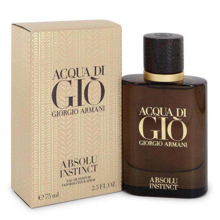 Nước hoa nam Giorgio Armani Acqua di Gio Absolu Instinct EDP 75ml |  