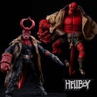 เฮลบอยฟิกเกอร์จริงเสื้อผ้าของเล่น Mezco สามารถ Undress Hellboy PVC ตุ๊กตาขยับแขนขาได้ของเล่นโมเดลซามาเรียตุ๊กตาของขวัญวันคริสต์มาส