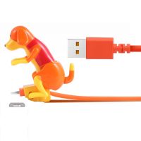 Universal 1m USB to Micro USB Data Cable Swing Humping Spot Dog Charge Cable Line Cord for Cellphone Mobile Phone Tablet