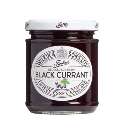 🔖New Arrival🔖 ทิปทรี แยม แบล็กเคอร์แรนต์ สูตรลดน้ำตาล 200 กรัม - Tiptree Blackcurrant reduced sugar Fruit Spread Jam 200g 🔖