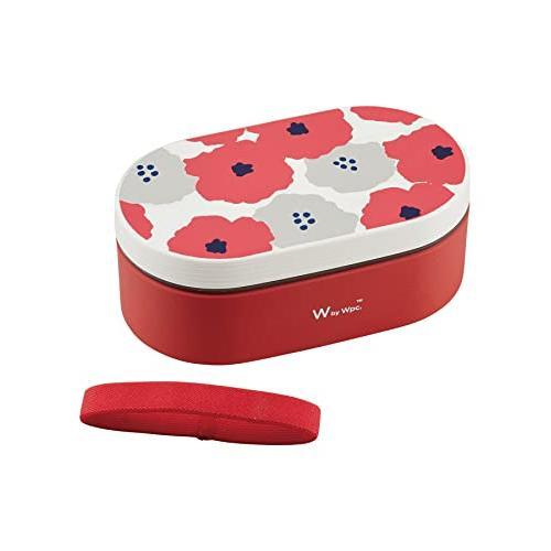 Wpc. Patterns Lunch Box Pioneer Red Bento Box Microwave Safe