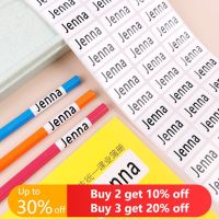 hot！【DT】™☄  114 Personalized Label Custom Name Sticker Tag Children School Stationery Necessities Labels