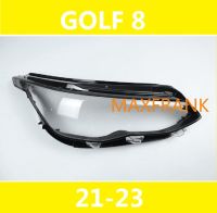 FOR Golf 8 21-23  HEADLAMP COVER  HEADLIGHT COVER  LENS HEAD LAMP COVER ฝาครอบไฟหน้า / ฝาครอบไฟหน้าตรงรุ่น สำหรับ / ฝาครอบไฟหน้าสําหรับ / ฝาครอบเลนส์ไฟหน้า รถยนต์สําหรับ / เลนส์ไฟหน้า