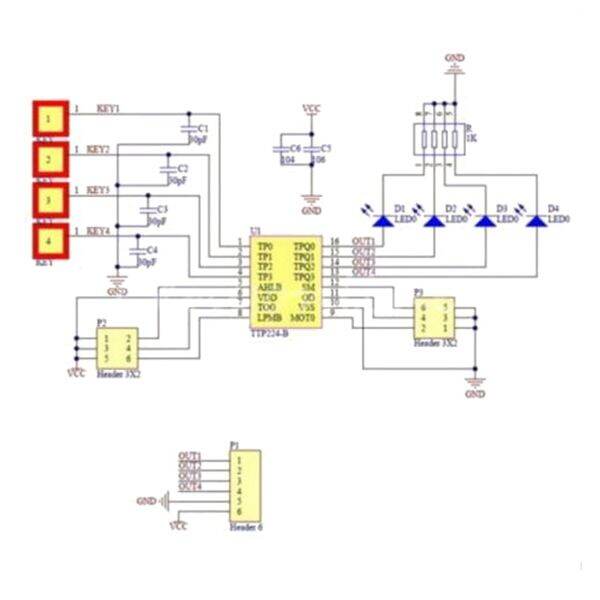 12v-4ch-channel-433mhz-wireless-remote-control-switch-integrated-circuit-with-2-transmitter-diy-replace-parts-tool-kits