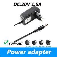 อะแดปเตอร์แปลงไฟ1.5a Dc 20V ปลั๊กเครื่องพิมพ์ Uk แหล่งจ่ายไฟสำหรับ