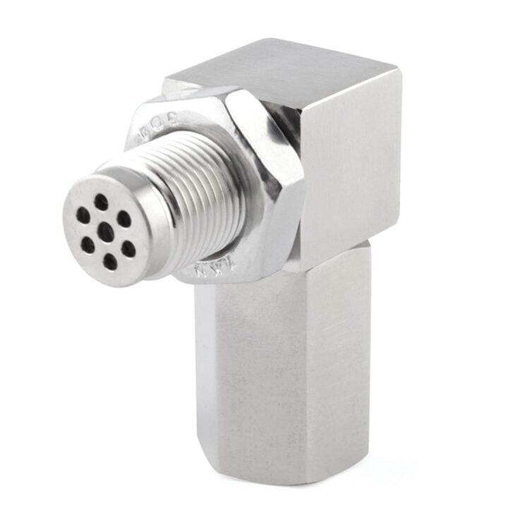 Oxygen Sensor Extender Engine Light CEL Check Bung 90 Degree O2 Oxygen