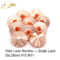 JHCHMX Laser Nozzles Dia.28mm H15 M11 Single Layer Caliber 0.8-4.0mm P0591-571-0001 for Precitec WSX Hans Factory Wholesale