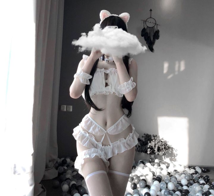 baby-girl-1995-sexy-beauty-cosplayชุดนอนไม่ได้นอน-ชุดนอนเซ็กซี่-ชุดคอสเพลย์เซ็กซี่-ชุดชั้นในชุดเจ้าหญิงแมวรักแมวสาวชุดเครื่องแบบน่ารัก