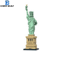 Liberty Lighted USA Estatua De La Libertad Micro Mini Bloques De Construcción Construcciones Para os Niños Regalo Creatividad E Historia