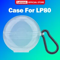 Lenovo LP80 เดิมไร้สายบลูทูธหูฟังใสป่นปี้ฝาครอบป้องกันกรณี