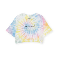 ลี คูเปอร์® L3142-0000 เสื้อยืด Oversized Cropped Tee - Rainbow