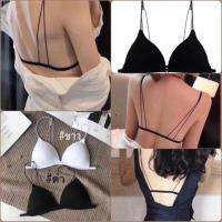 bra บราสายเล็ก ?พร้อมส่ง 4 สี มีตะขอหน้า ให้อกชิด อกเล็กก็เซ็กซี่ได้