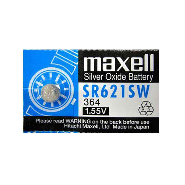 Confezione Da 5 Batterie MAXELL SR621SW 364 Per Orologi - Foto 8