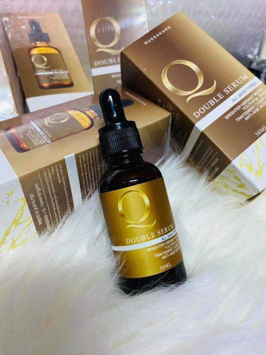 แพ็ค-1-ขวด-q-double-serum-เซรั่มคิว-ขนาด-30-ml-จำนวน-1-กล่อง-ของแท้