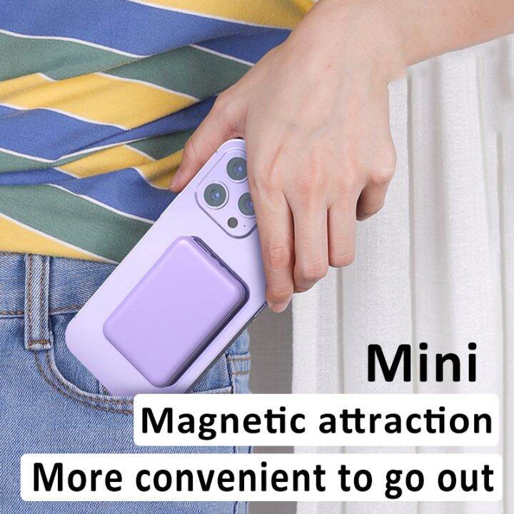 wireless-magnetic-power-bank-mini-powerbank-portable-20000mah-charger-fast-charging-external-battery-pack-for-iphone12-13-14-hot-sell-tzbkx996