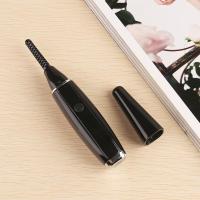 Mini Electric Heated Eyelash Curler Set LCD Display USB Rechargeable Lash Curler Lasting Fast Stereotypes DIY Eye Makeup Tools