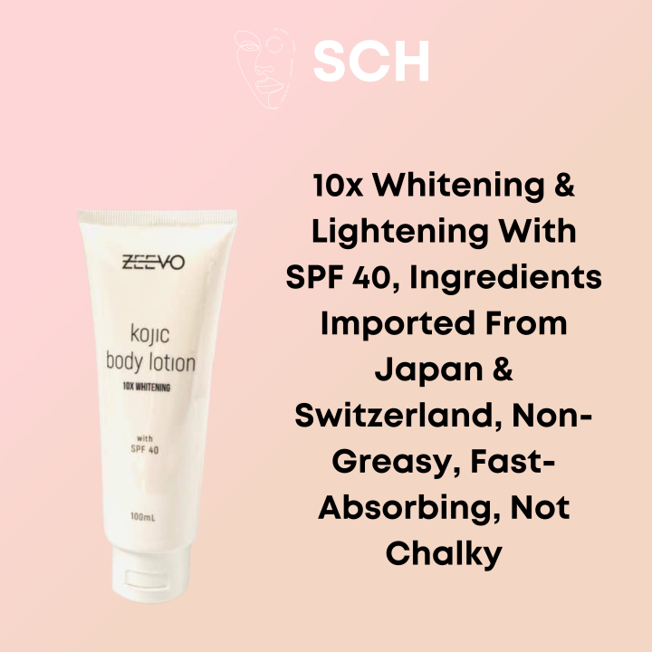 [Zeevo] KOJIC BODY LOTION 100ml Lazada PH
