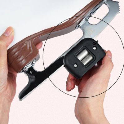 Ski Shoe Sharpener Ice Skates Blade Sharpener Skate Sharpener Diamond Hand Held Skate Sharpening Skating Tool 80# 400# dual