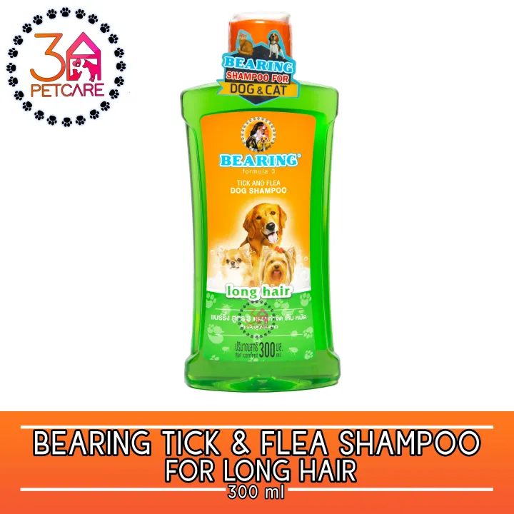 Bearing Tick and Flea Shampoo for Dogs and Cats Formula 3 For Long