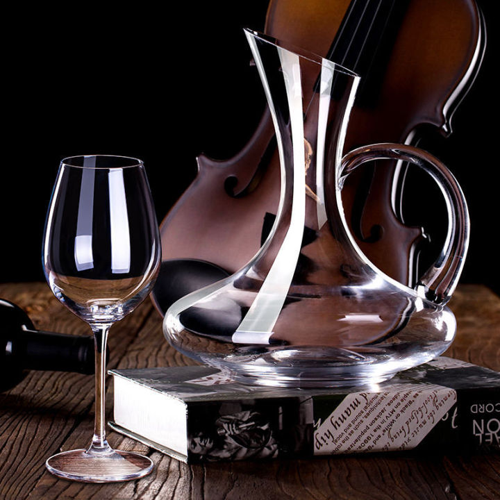 ชุดขวดเหล้าแก้วคริสตัลแก้วไวน์แดงชุดที่ความคิดสร้างสรรค์ส่วนบุคคลไวน์ในครัวเรือนแบบยุโรป