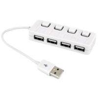 ฮับ2.0 USB 4พอร์ตพร้อมสวิตช์4อัน (IRepairParts)