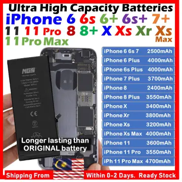 Deji Batteries For Iphone X 2716mah Real Capacity Replacement Free