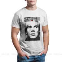 Cool ManS Tshirt Andy Warhol Visual Pop Art Artist Crewneck Tops 100% Cotton T Shirt Humor High Quality Gift Idea Large Size XS-4XL-5XL-6XL