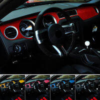 Suede Fluff Dashboard แผงตกแต่งสำหรับ Ford Mustang 2010-2014อุปกรณ์ตกแต่งภายใน