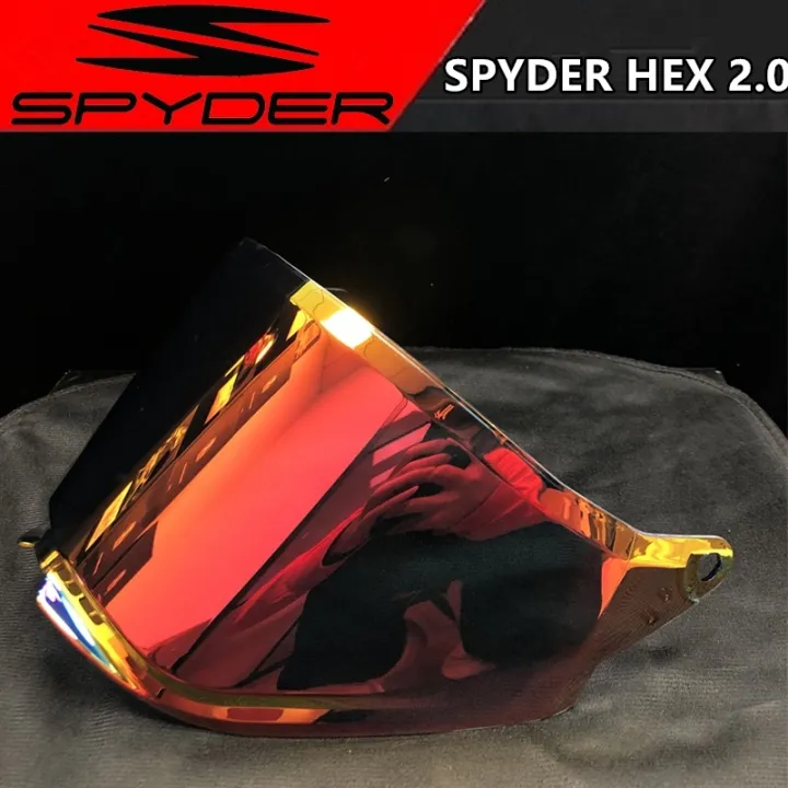 【COD】 Spyder HEX 2.0 Lens Visor Spyder Helmet Spare Visor Lens For Spyder HEX2.0 Helmet Lazada PH