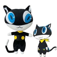 ♞┋ Persona 5 The Animation Plush Doll Morgana Mona Black Cat Stuffed Animal Soft Figfure Sleeping Pillow Toy Gift for Kids Birthday