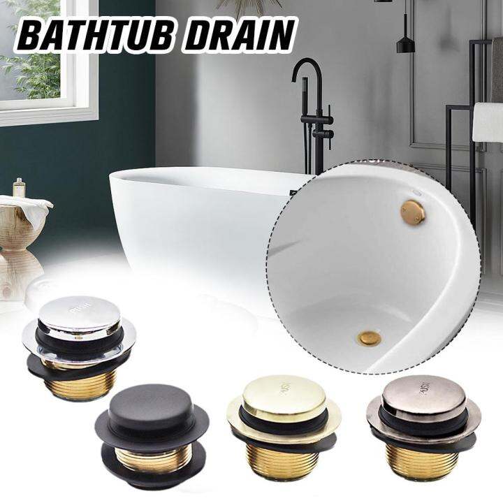 AntiOdor AntiStick Tub Drain Tub Plug Trim Kit with Dual Hole