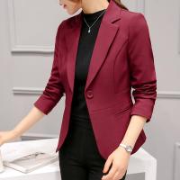 ร้อน, ร้อน★2020 Women Blazers And Jackets New Long-sleeved Small Women Suit Version Slim Ladies Blazer