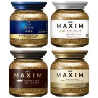 PCM กาแฟบดคั่วเข้ม  .กาแฟ​  AGF MAXIM แบบขวด​ 80 กรัม​ พร้อมส่ง​4สี​ สีรสชาติ​ กาแฟ​ MAXIM​ Coffe กาแฟลดน้ำหนัก กาแฟคั่วเม็ด