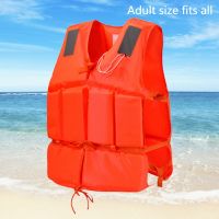 Oxford Life Jacket Buoyancy Survival Suit Wear-resistant Life Vest with Whistle Water Sports for Swimming Sea Fishing  Life Jackets