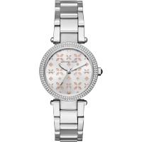 นาฬิกาผู้หญิง MICHAEL KORS Mini Parker Silver Dial Ladies Watch MK6483