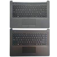 NEW Latin laptop keyboard for HP 14 CM 14T CM000 14 CK0001TU 14q cs0000TU LA keyboard/Palmrest Top Cover With Upper Case