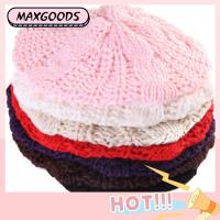 MAXG Women Baggy Winter Crochet Hat Ski Beret Knitted Cap Beanie