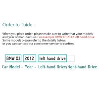 TUBLETIJJHJDHHFJK แผ่นหนังปูพื้นรถสองชั้นสำหรับ BMW Medels X3 X4 X1 X5 X6 Z4 520 F30 F10 E46อุปกรณ์ตกแต่งรถยนต์ E90