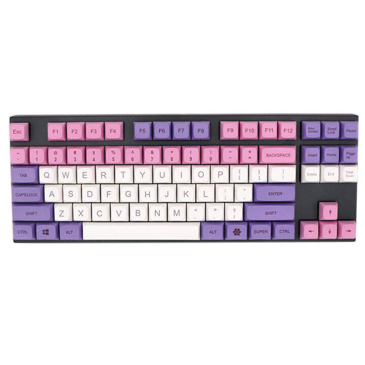 keypro-hana-ethermal-dye-sublimation-fonts-pbt-keycap-for-wired-usb-mechanical-keyboard-134-keycaps