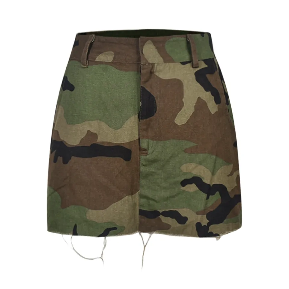 Camouflage 2024 skirt 80s