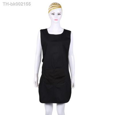 ∋ Salon Hairdressing Haircut Occupation Apron Suit-dress Double Sided Waterproof Beautician Work Pets Technician Dress Apron