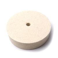 1Pcs 100mm Fine Wool Fabric Disc Polishing Buffing Wheels Pads for Wood Jade Fine Grinding Tool