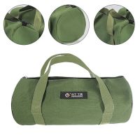 【CW】 Durable Thick Canvas Storage Organizer Instrument Electrical Tote Multifunction