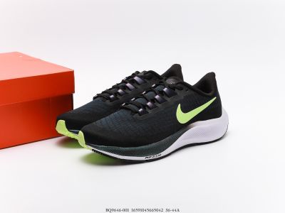 รองเท้าเพกาซัส 37 ดำเขียว SIZE.40-45 รองเท้าวิ่งผู้ชาย รองเท้าออกกำลังกาย รองเท้ากีฬา น้ำหนักเบา ใส่สบาย ระบายอากาศได้ดี (83) (มีเก็บปลายทาง) [01]